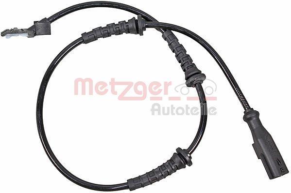 Capteur ABS (Capteur de vitesse de roue) METZGER ref. 09001482